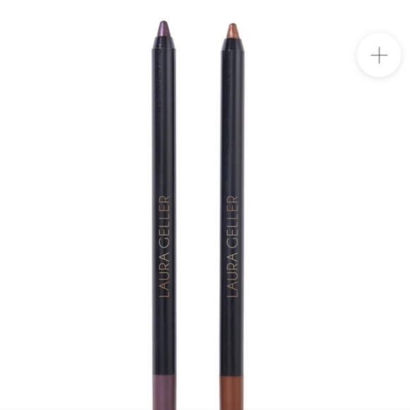 Laura Geller StyleEYES Liner Duo: Royal Plum & Warm Cocoa, NIB - Picture 1 of 3